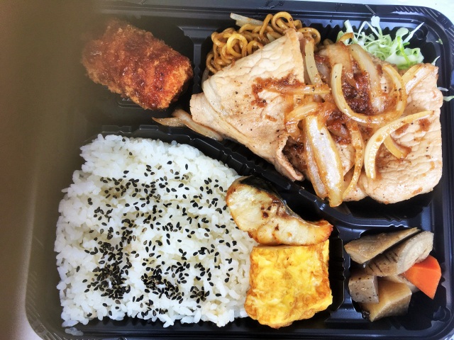 生姜焼き弁当